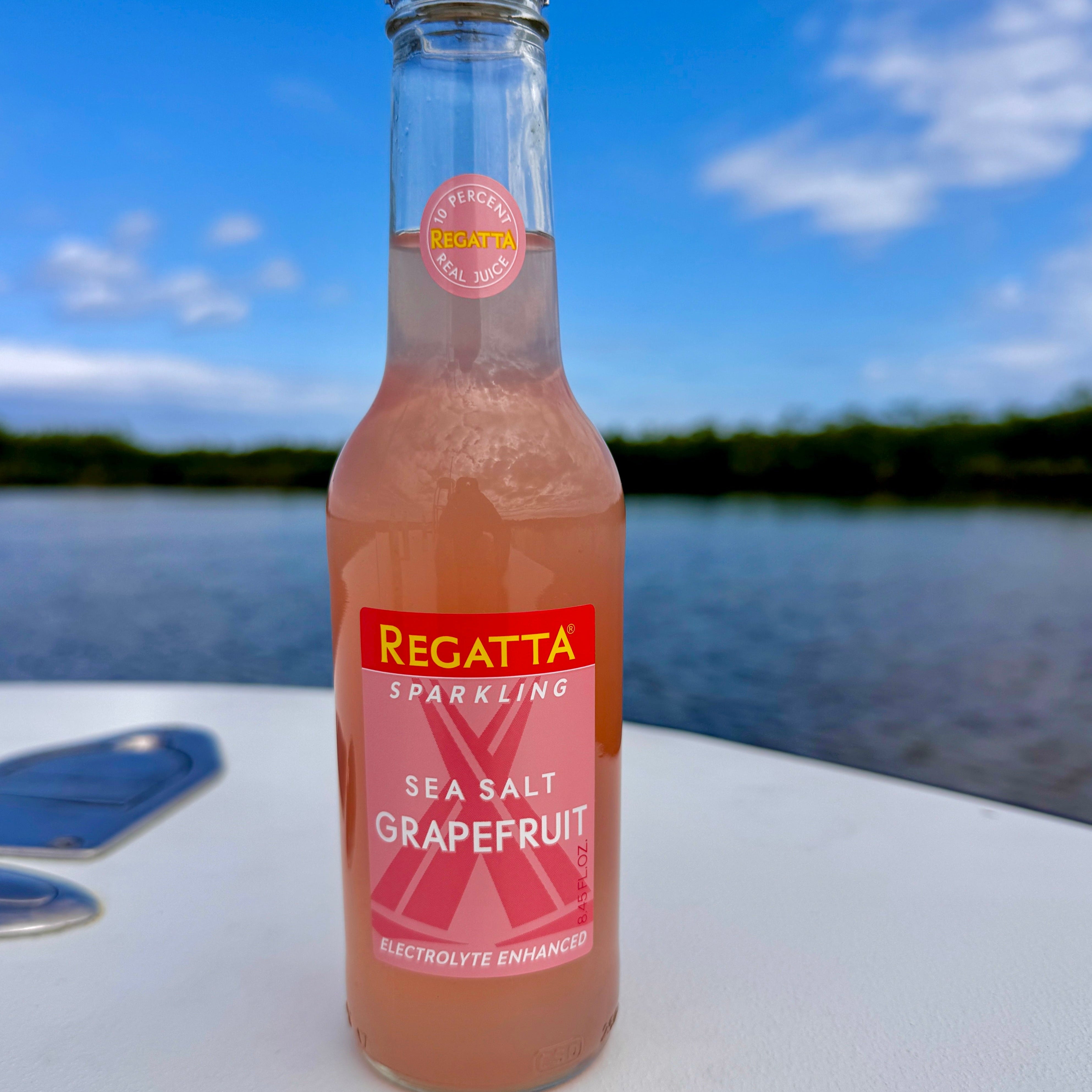 Sparkling Sea Salt Grapefruit Refresher